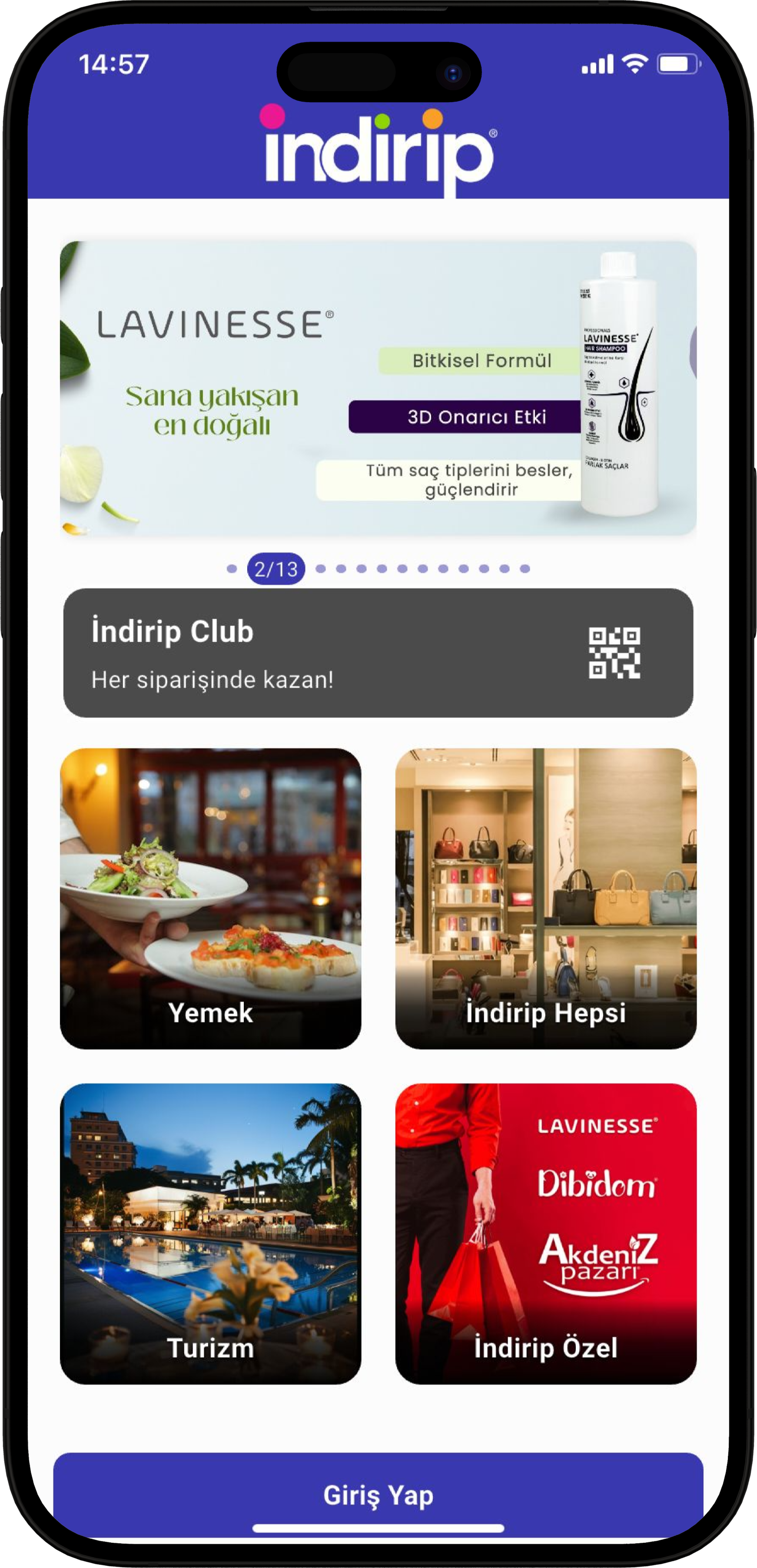 İndirip Mobil Uygulama